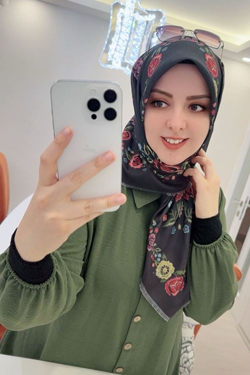 Rüya Koton Eşarp Gülce Modeli 