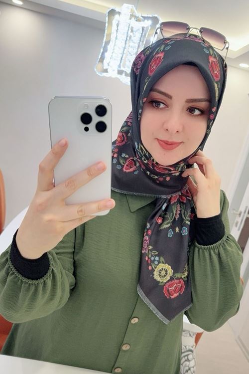 Rüya Koton Eşarp Gülce Modeli 