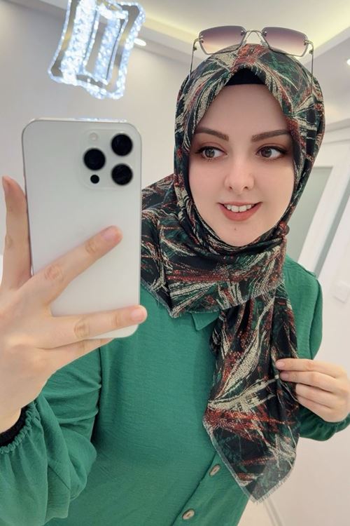 Rüya Koton Eşarp Almina Modeli  