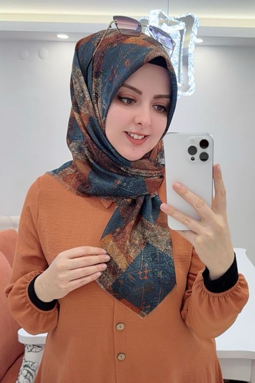 Rüya Koton Eşarp Meriç Modeli