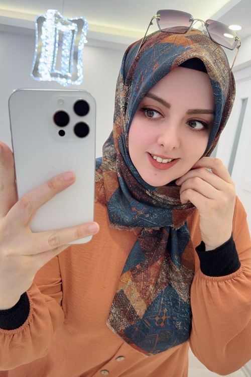 Rüya Koton Eşarp Meriç Modeli