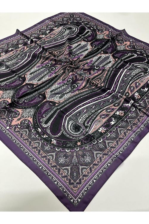  Etro (Etnik) Desen Soft Eşarp 