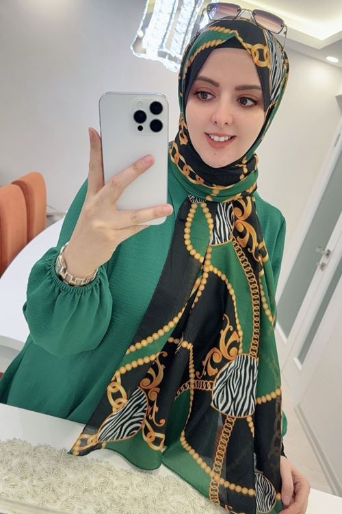 Valens Fresh Koton Şal (Zincir Zebra)