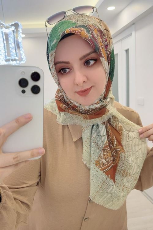 Rüya Koton Eşarp Arven