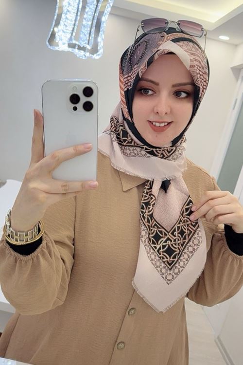 Rüya Koton Eşarp  Neysim Modeli