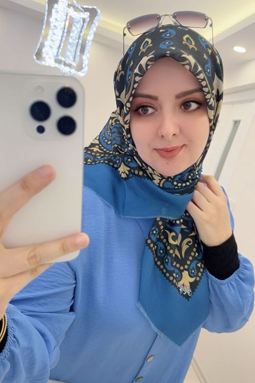 Rüya Koton Eşarp Etnik