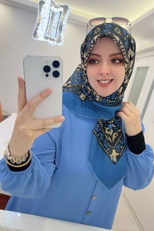 Rüya Koton Eşarp Etnik