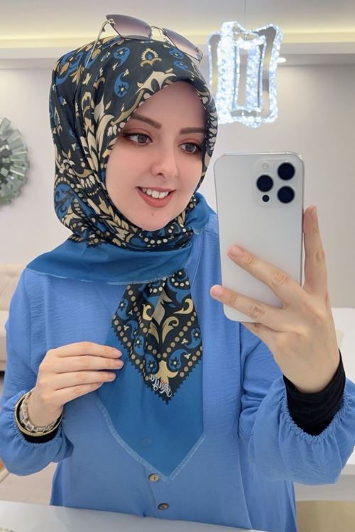 Rüya Koton Eşarp Etnik