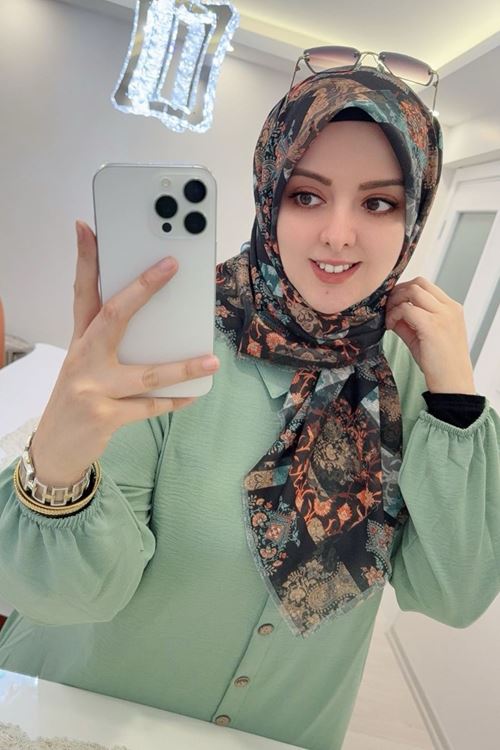 Rüya Koton Eşarp Vera Modeli