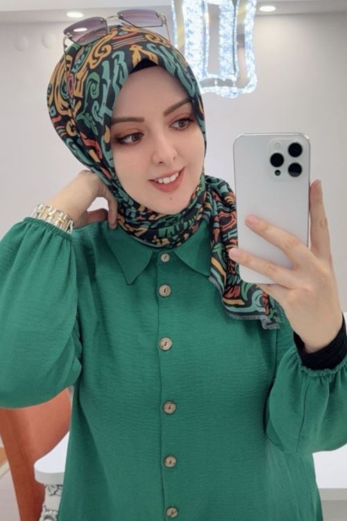 Rüya Koton Eşarp Feris Modeli 