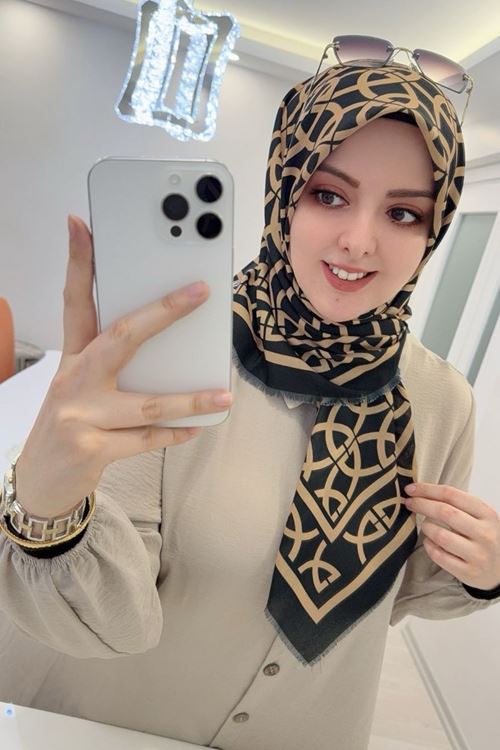 Rüya Koton Eşarp Elçim Modeli