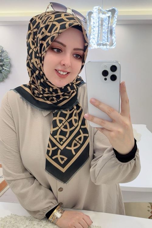 Rüya Koton Eşarp Elçim Modeli