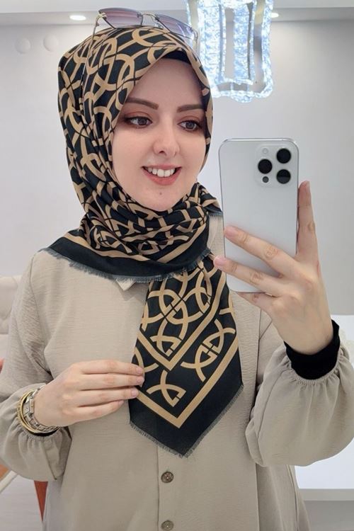 Rüya Koton Eşarp Elçim Modeli