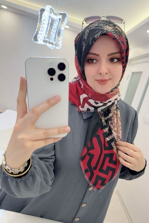 Rüya Koton Eşarp Evsa Modeli 