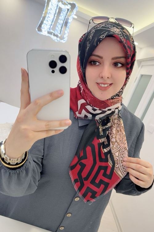 Rüya Koton Eşarp Evsa Modeli 