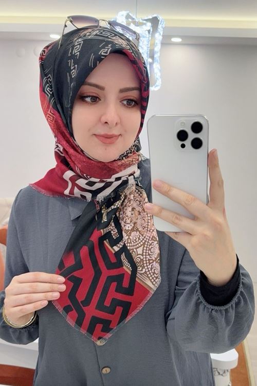 Rüya Koton Eşarp Evsa Modeli 