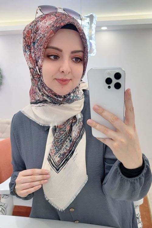 Rüya Koton Eşarp Azra Modeli