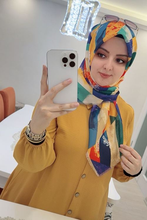 Rüya Koton Eşarp Bulut