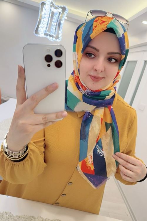 Rüya Koton Eşarp Bulut