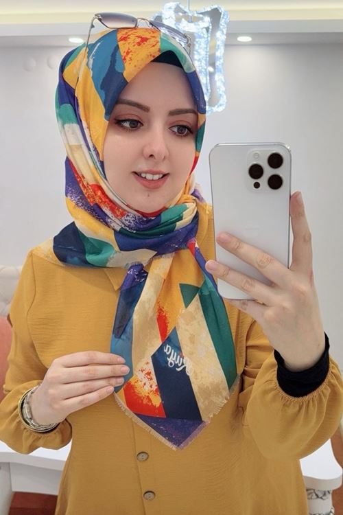 Rüya Koton Eşarp Bulut