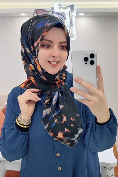 Rüya Koton Eşarp Leopar