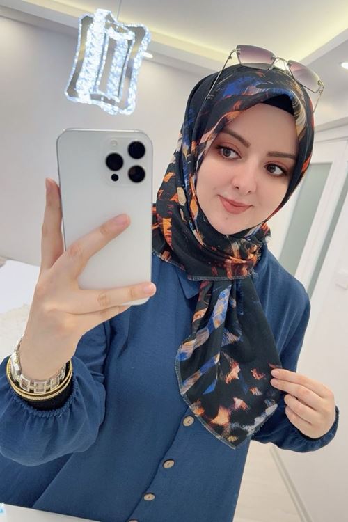 Rüya Koton Eşarp Leopar