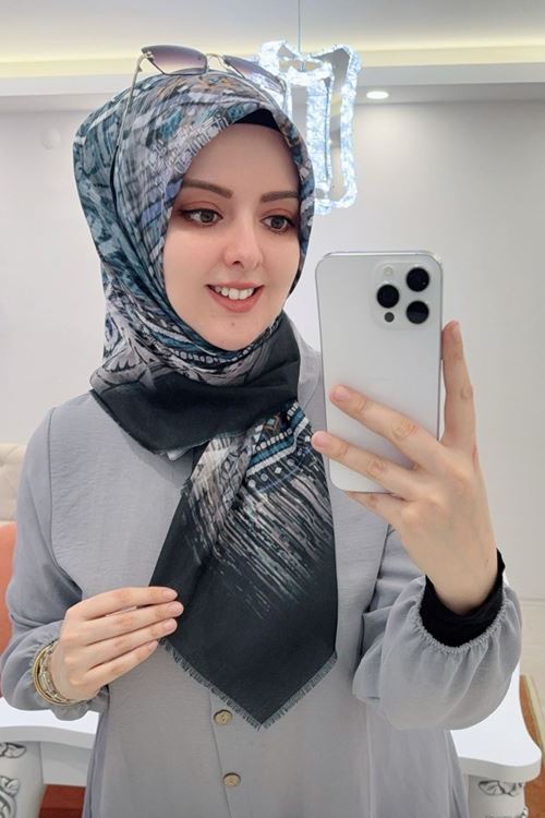 Rüya Koton Eşarp Zeren Modeli