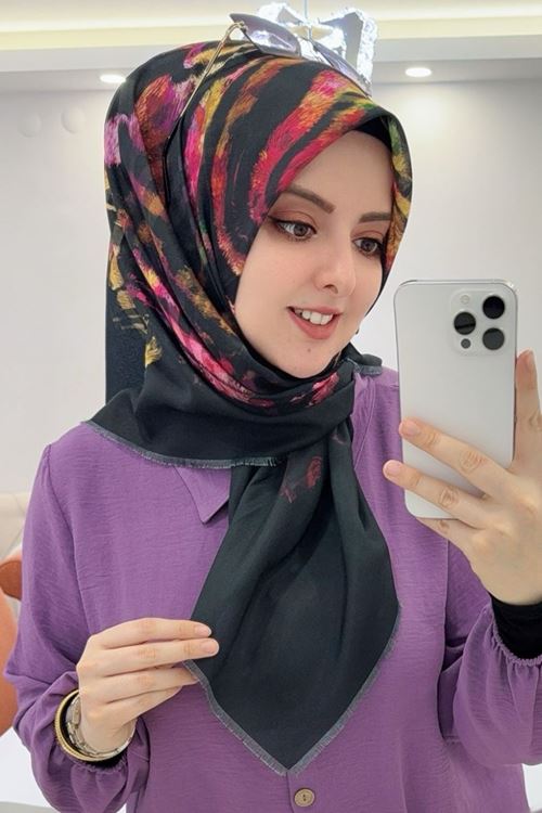 Rüya Koton Eşarp Alev