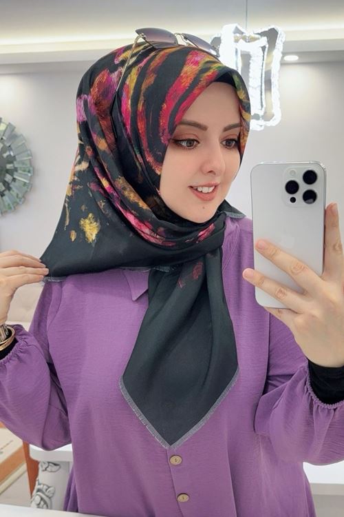 Rüya Koton Eşarp Alev