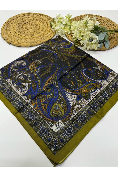 Etnik Etro Desen Soft Eşarp    