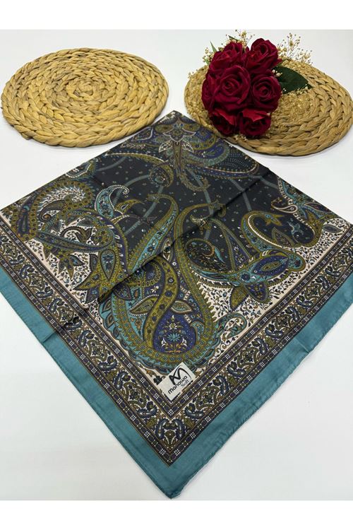 Etnik Etro Desen Soft Eşarp   