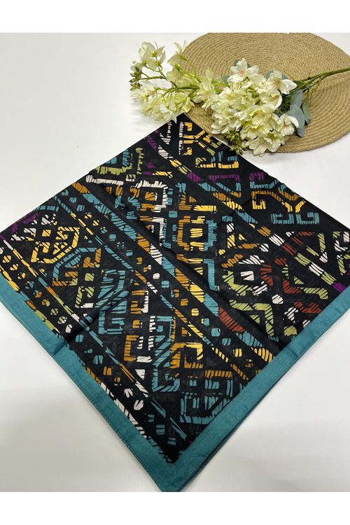 Ritim Desen Soft Eşarp 