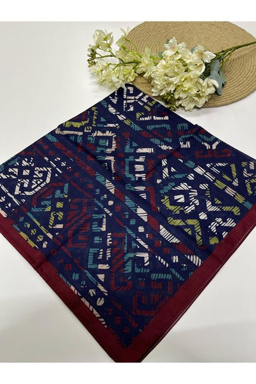 Ritim Desen Soft Eşarp  