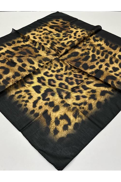 Leopar Desen Soft Eşarp 