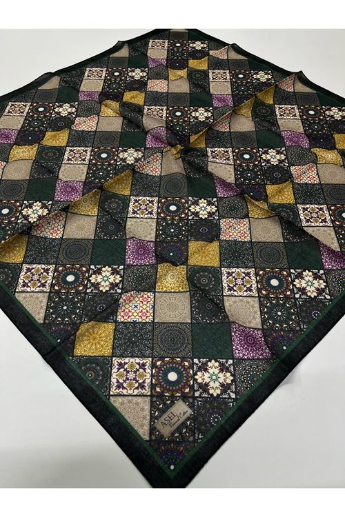 Mandala Model Soft Eşarp  