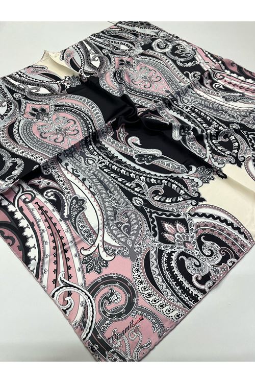 Piramit Digital İpeksi Eşarp