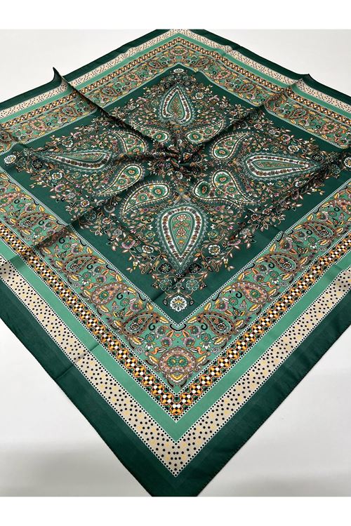 Etnik-Damla Desen Soft Eşarp  