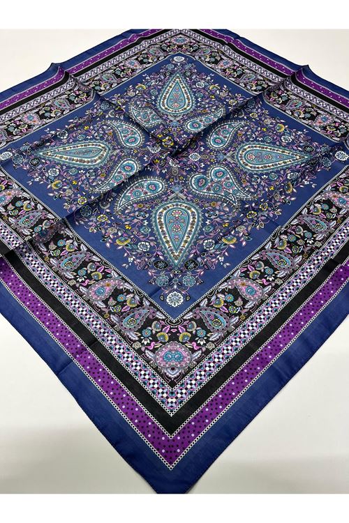 Etnik-Damla Desen Soft Eşarp 