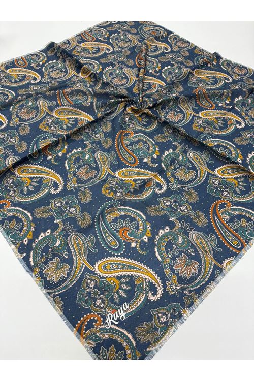 Rüya Koton Eşarp Etnik Desen 