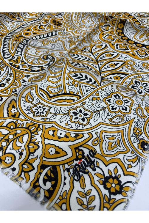 Rüya Koton Eşarp Etnik Desen 