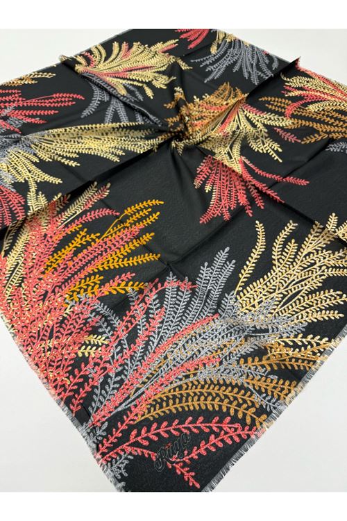 Rüya Koton Eşarp Etnik Desen