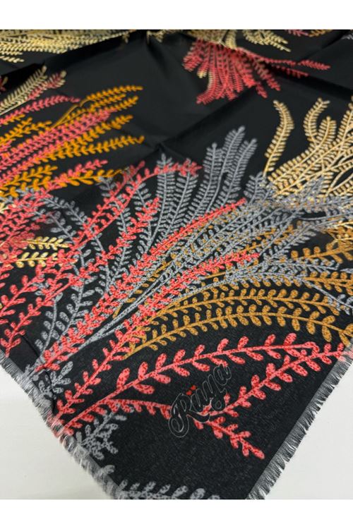 Rüya Koton Eşarp Etnik Desen