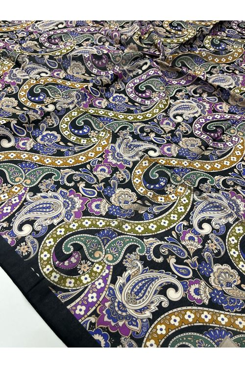 Etnik Şal Desen Soft Eşarp