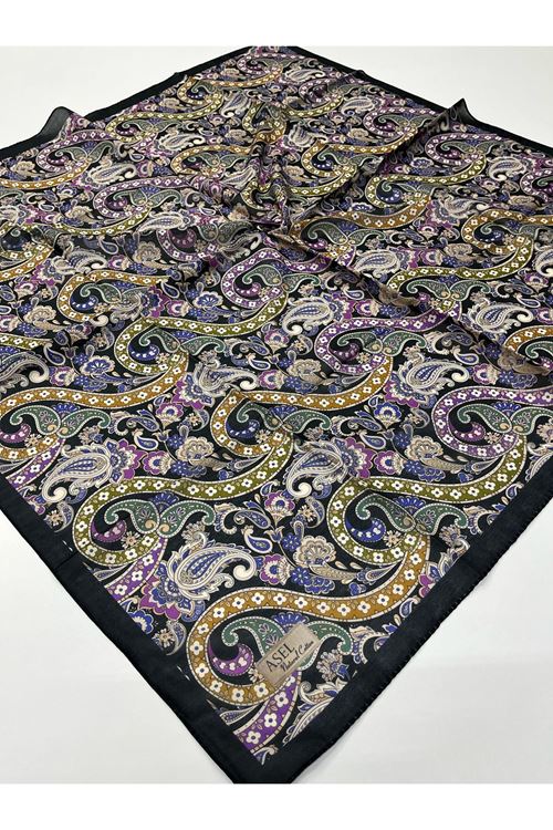 Etnik Şal Desen Soft Eşarp