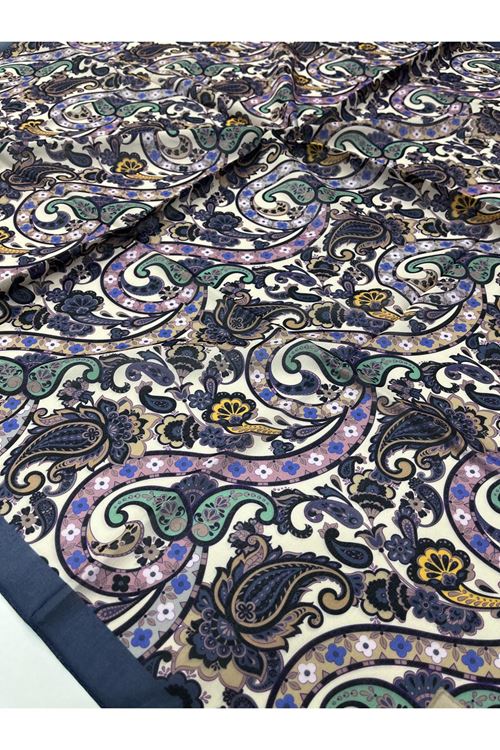 Etnik Şal Desen Soft Eşarp