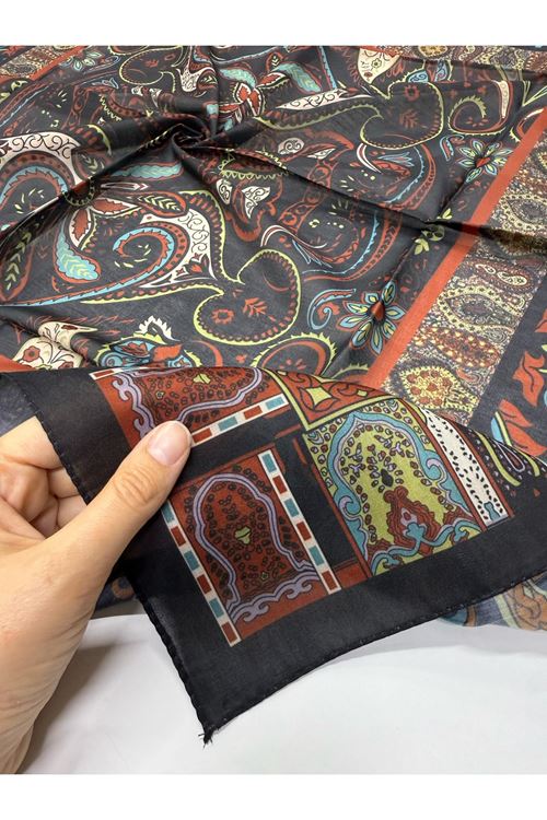 Etnik Desen Soft Eşarp
