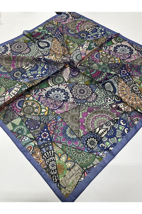 Mandala Model Soft Eşarp 