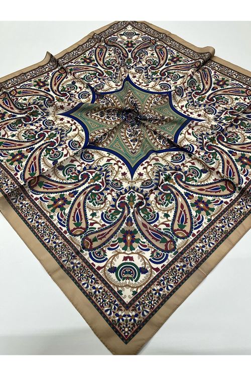 Liva Etnik Desen Soft Eşarp