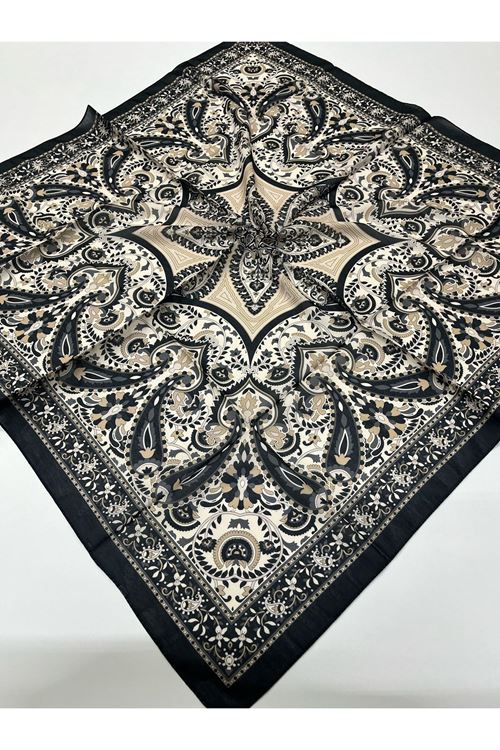 Liva Etnik Desen Soft Eşarp