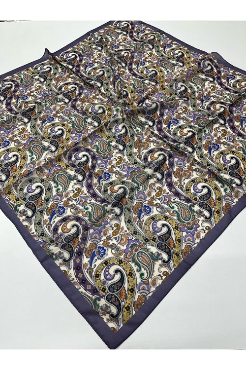 Etnik Şal Desen Soft Eşarp 